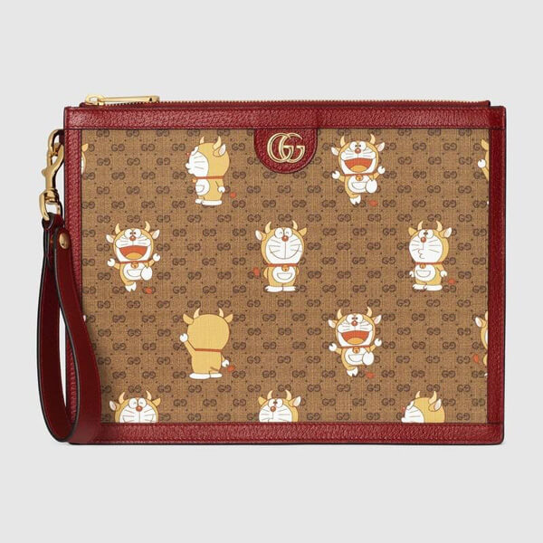 グッチ ドラえもんDORAEMON x グッチ x ドラえもん ポーチ コピー 6545032TTAG 9795